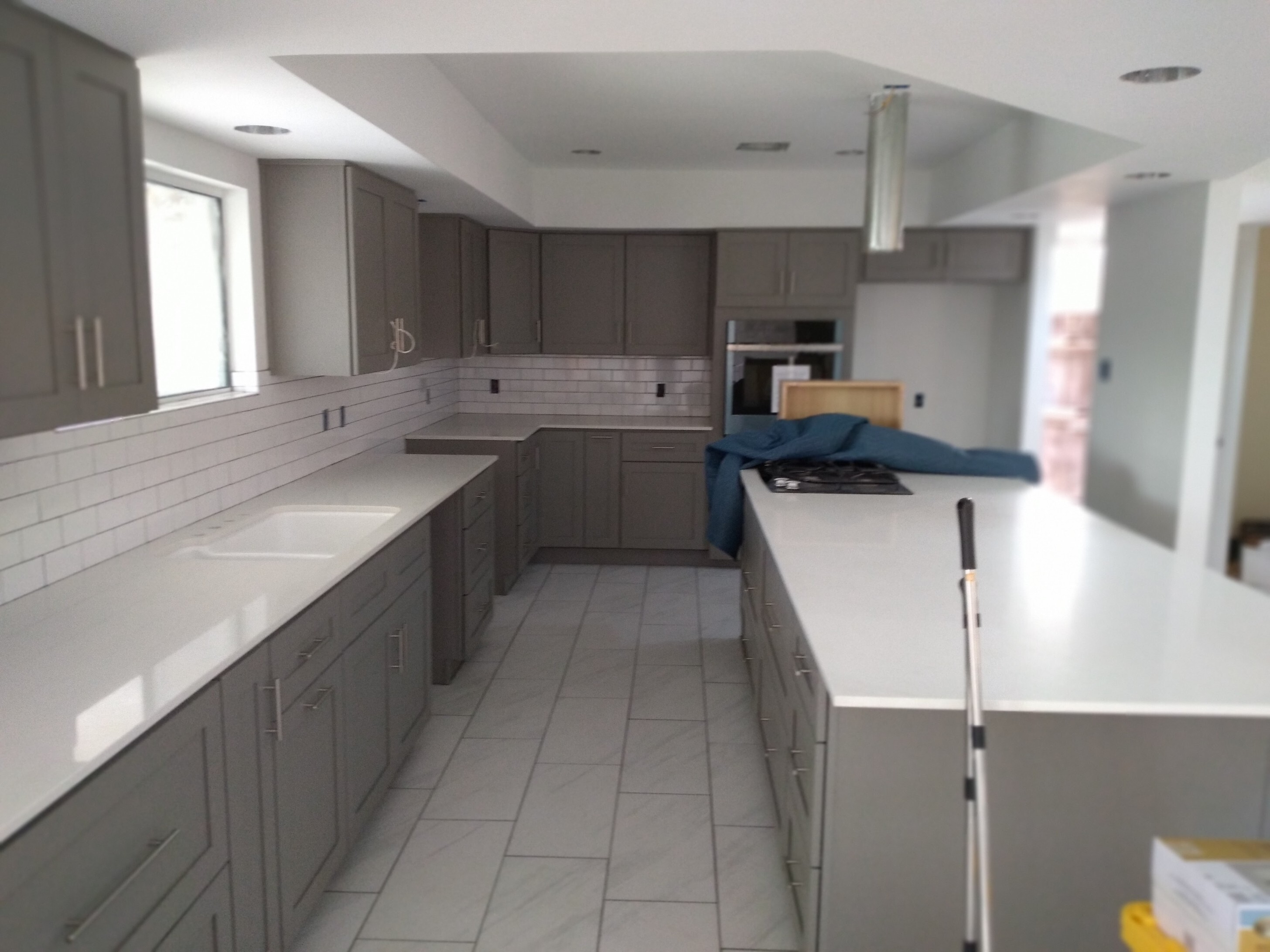 Gallery Image : Finish Remodel - Complete kitchen, new gas line, waterline, and sewer line