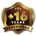 16+ years experience