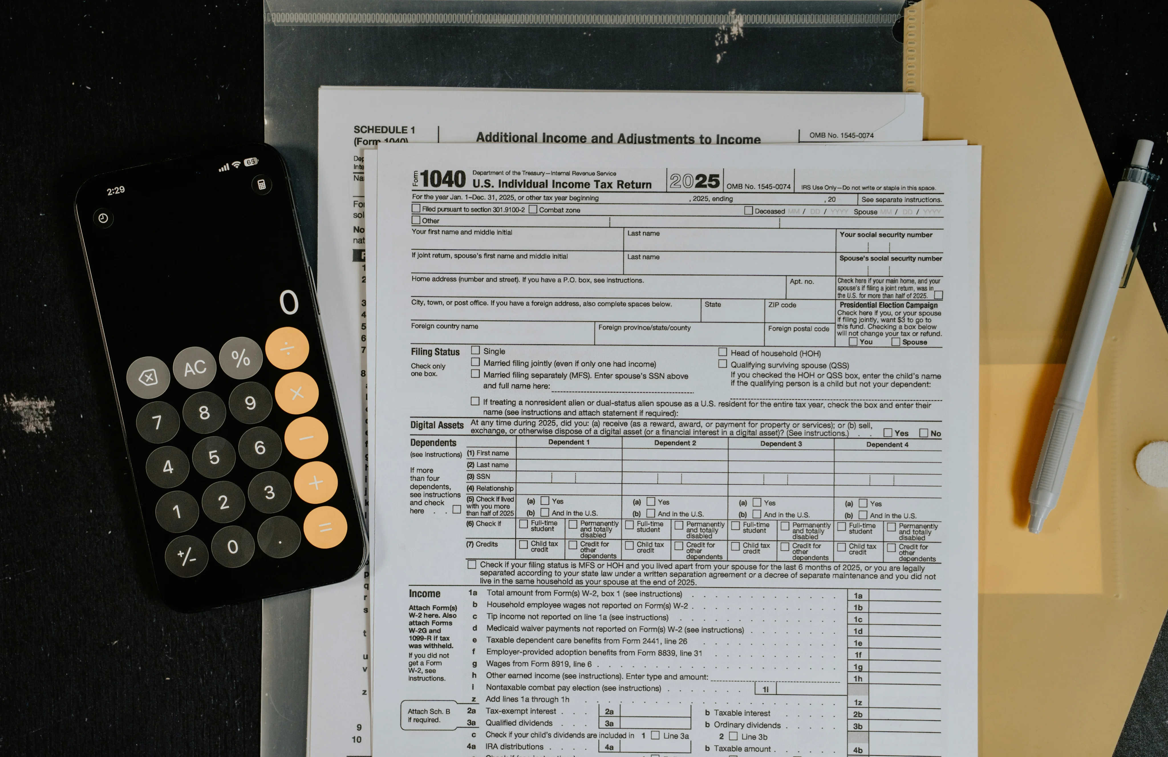Individual Tax Preparation